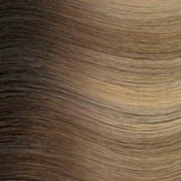 Halocouture® Tape-in Extension - Rooted R622 | Warm Blonde with High & Low Lights Rooted with Level 5 Neutral