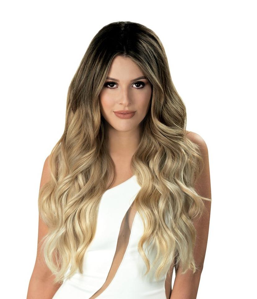 The Fall® Extension - Balayage B116 | Cool Blonde with Highlights with Balayage Root #3, Level 5/6